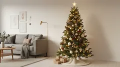 Zo past een kerstboom wél in een kleine woonkamer: slimme ideeën zonder ruimteverlies
