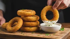 Het recept voor zelfgemaakte uienringen