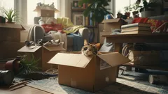 Waarom katten meer van dozen houden dan van speelgoed