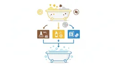 Het bad is weer zo goed als nieuw: hoe je gele plak, roest en kalkaanslag van je bad wast met huismiddeltjes